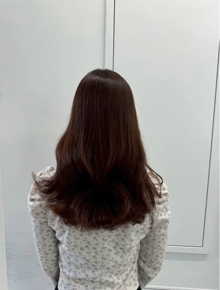セミロング カラー ヘアアレンジ ヘアカラー トリートメント 🪿haruna opus🐰のヘアスタイル