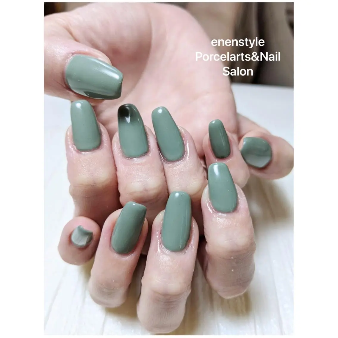 ミディアム ネイル 🐾enen style 🐾のネイルデザイン