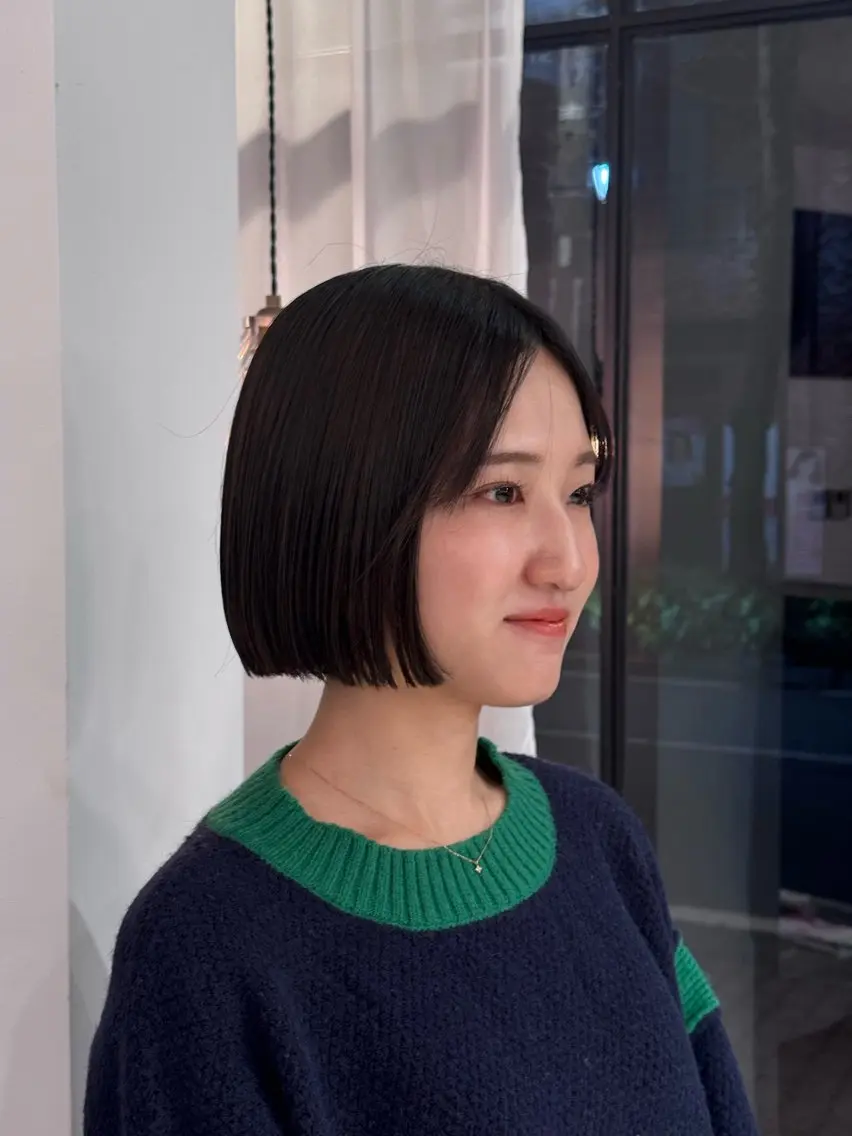 ❄️ボブヘアカットの写真