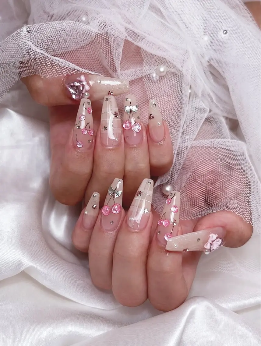 ネイル ジェルネイル 韓国ネイル シンプルネイル 夏ネイル ワンホンネイル ハンドネイル ハンドケア NEM nailstudioのネイルデザイン