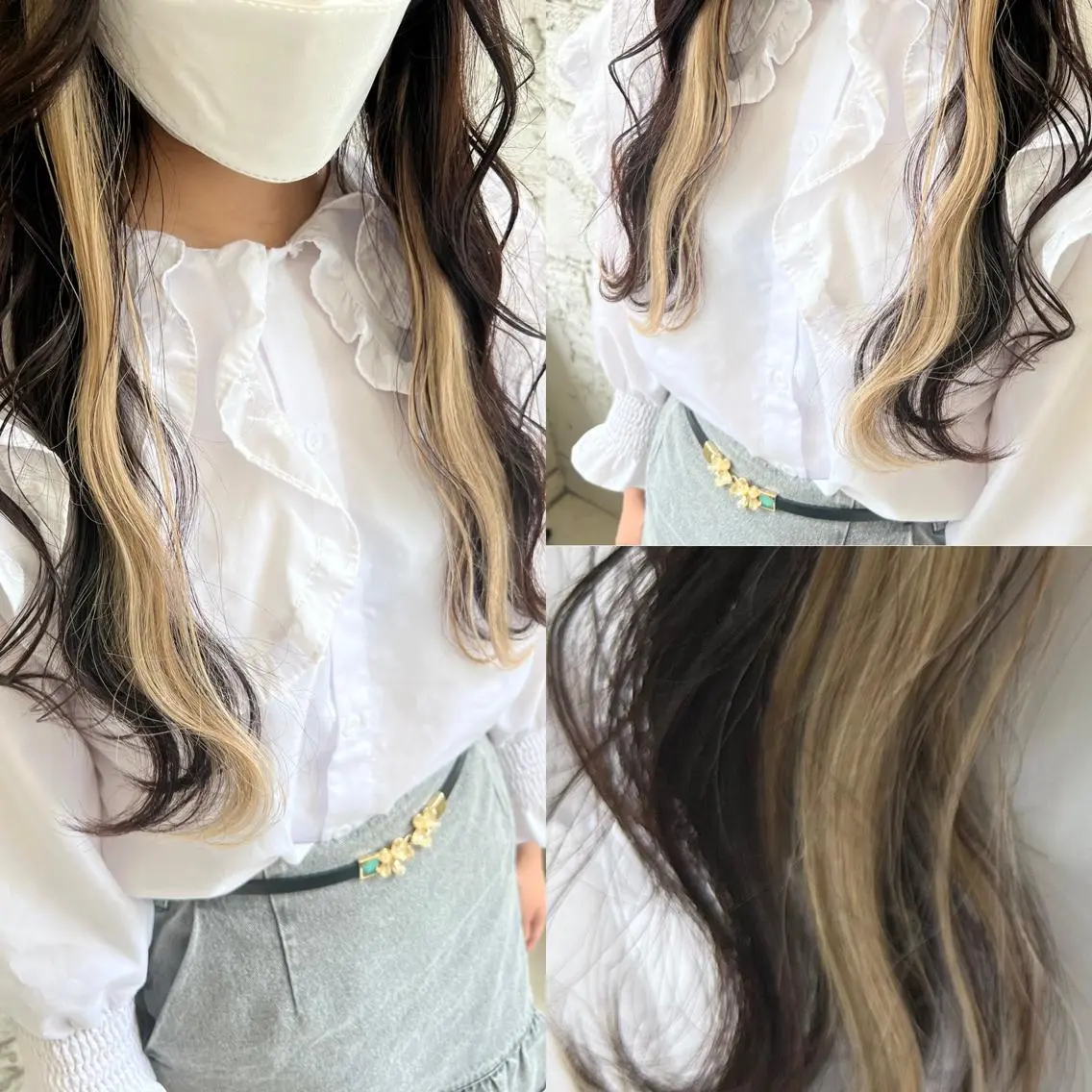 ロング エクステ エクステ＆艶カラー 🎀YURINA🎀のヘアスタイル