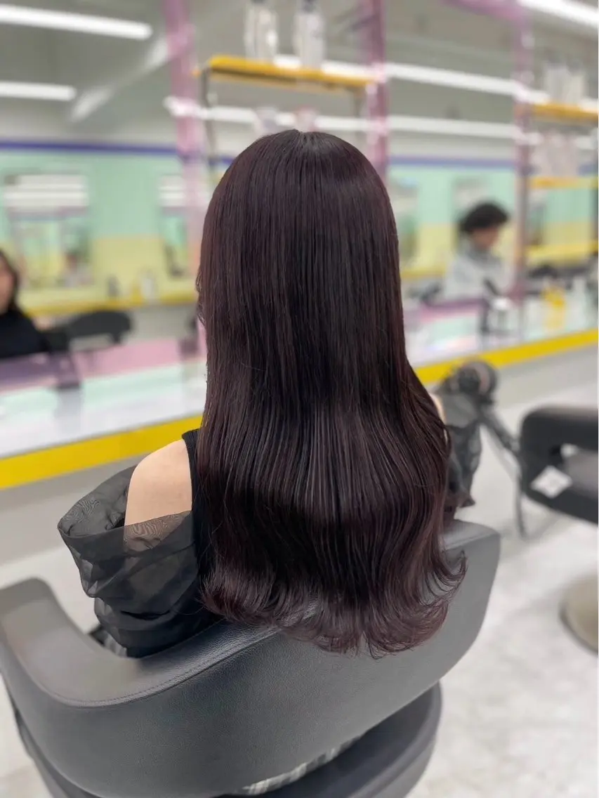 カラー ふわっと抜け感🫧 ブラウンベージュ🤎のヘアスタイル