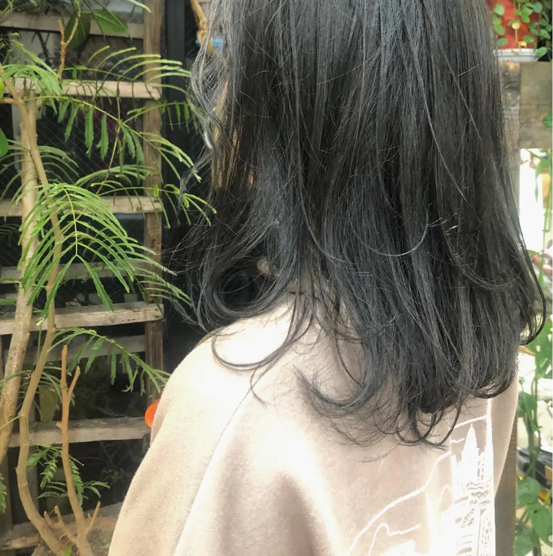 セミロング カラー Moca 〰️のヘアスタイル