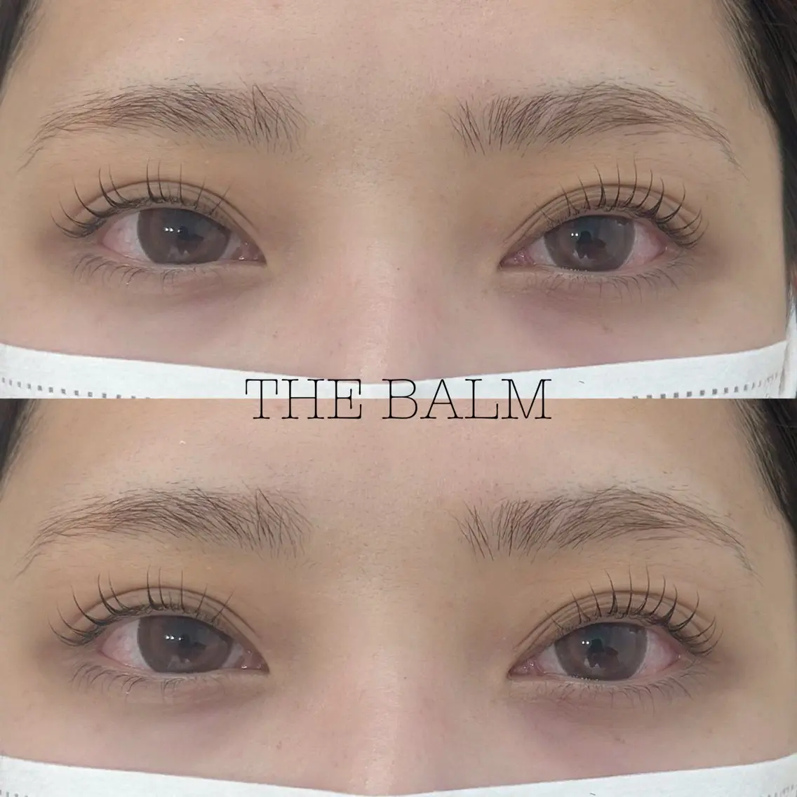 マツエク・マツパ まつげパーマ 下まつげエクステ 一重×まつ毛パーマ マツパ THE BALM three♡稲村の眉毛・アイブロウイメージ