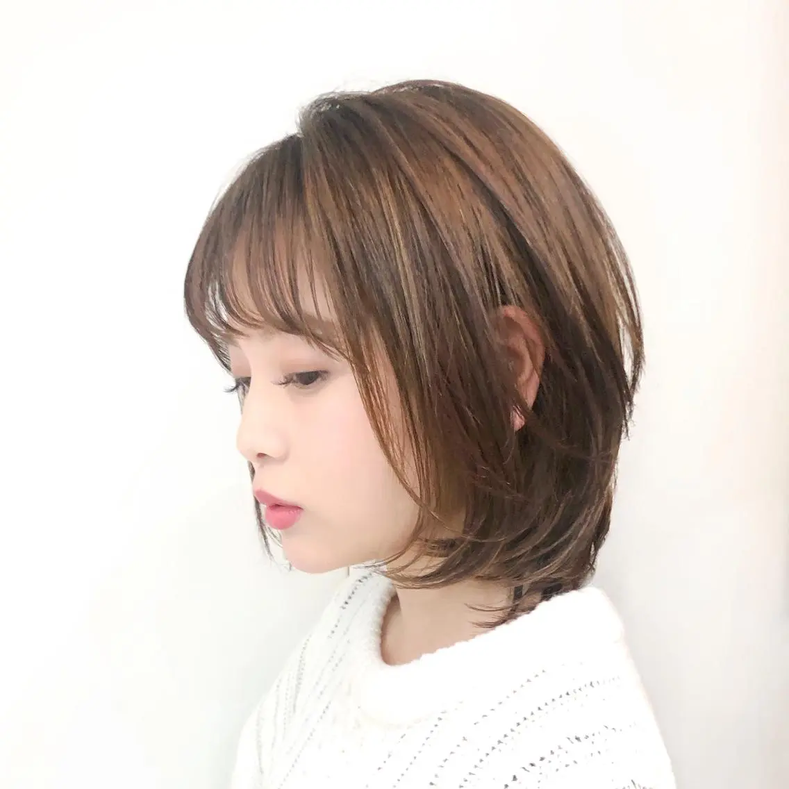 ショート カラー パーマ KONOMI スタイリストのヘアスタイル