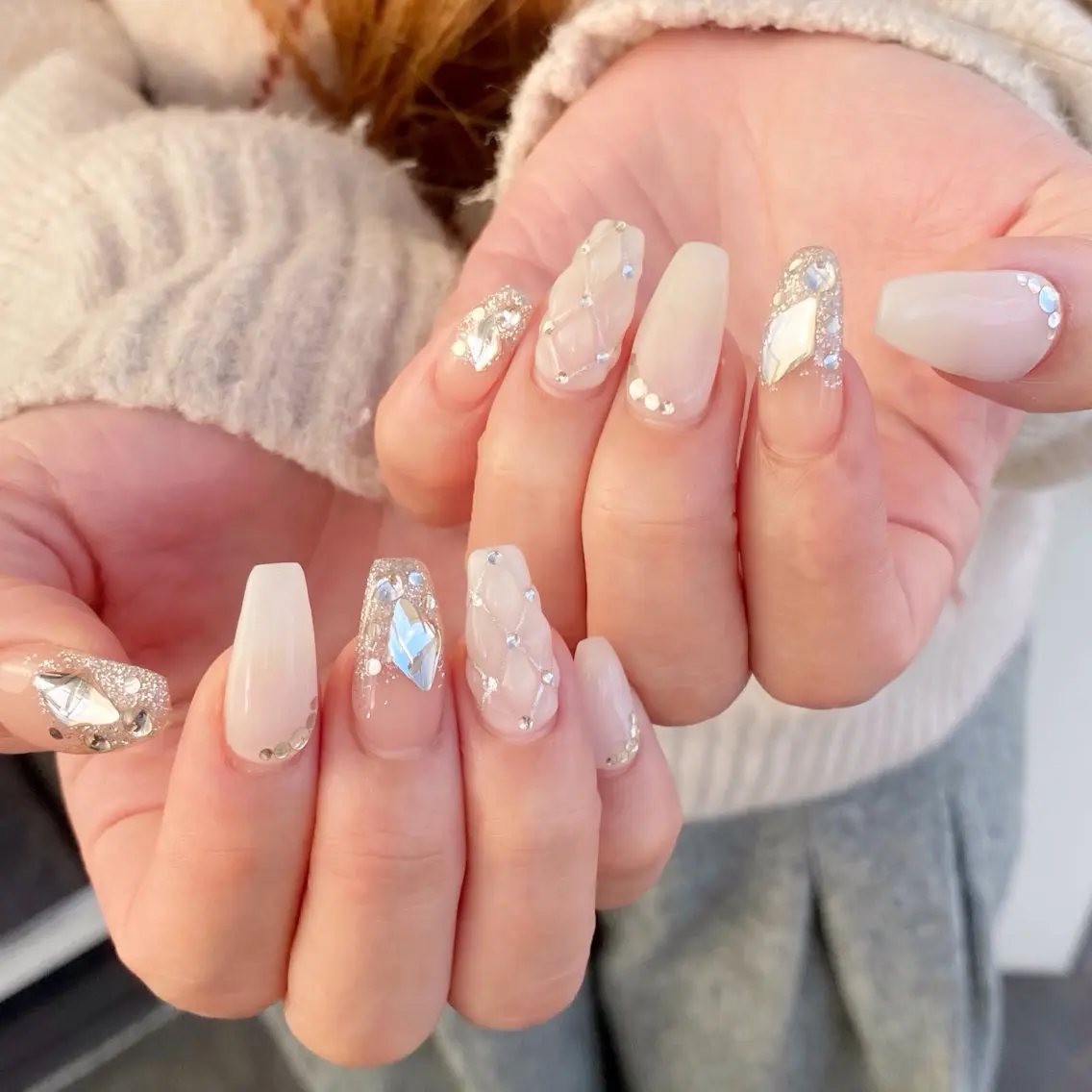 ネイル アートネイル 持ち込み ハンドネイル ハンドケア nail salon アトリエBONOのネイルデザイン