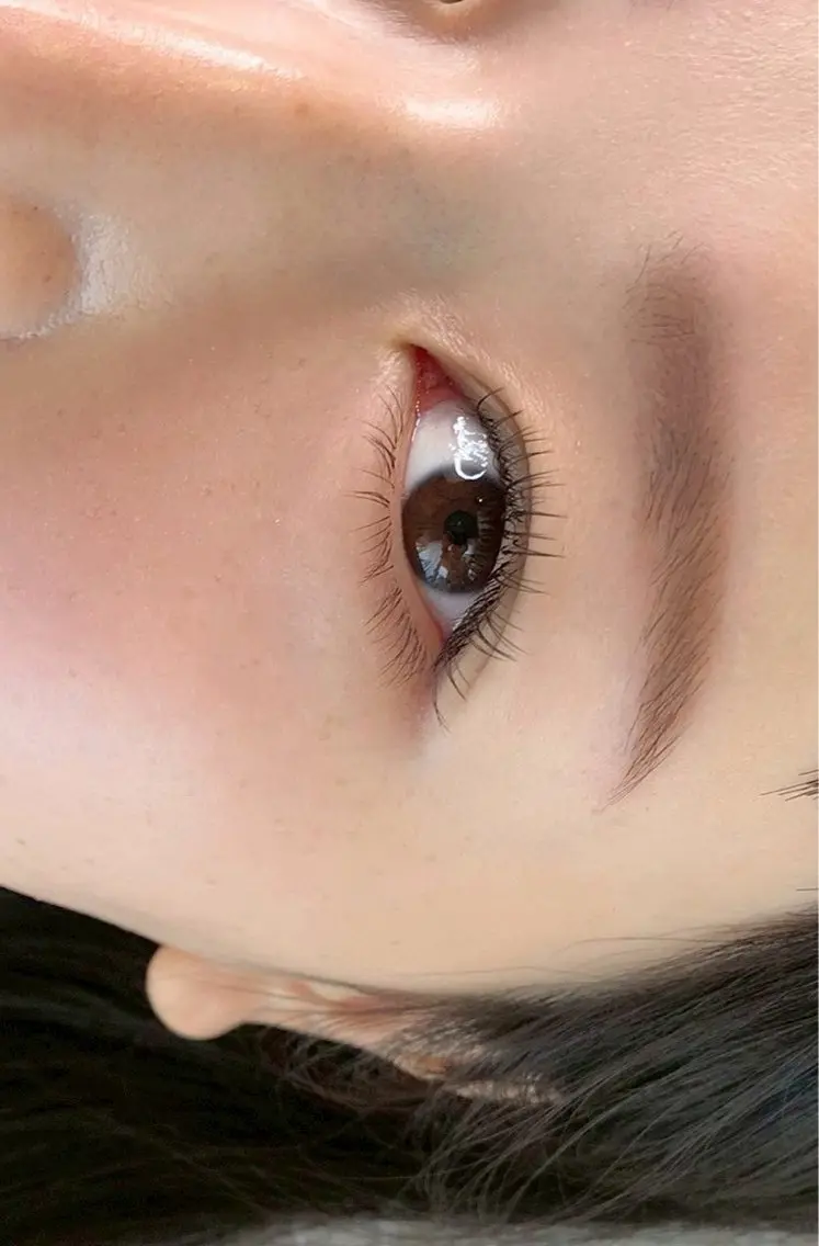 ୨୧ ⟡ 上下でぱっちりeye ⟡ ୨୧👀🤍 縦幅UPまつげパーマ 🫧💕の写真