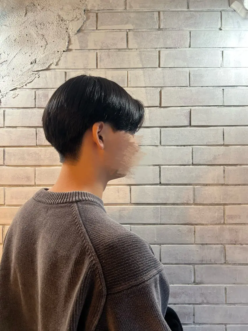 メンズ ニュアンスパーマ🌀 毛流れ🩶イザベラのヘアスタイル