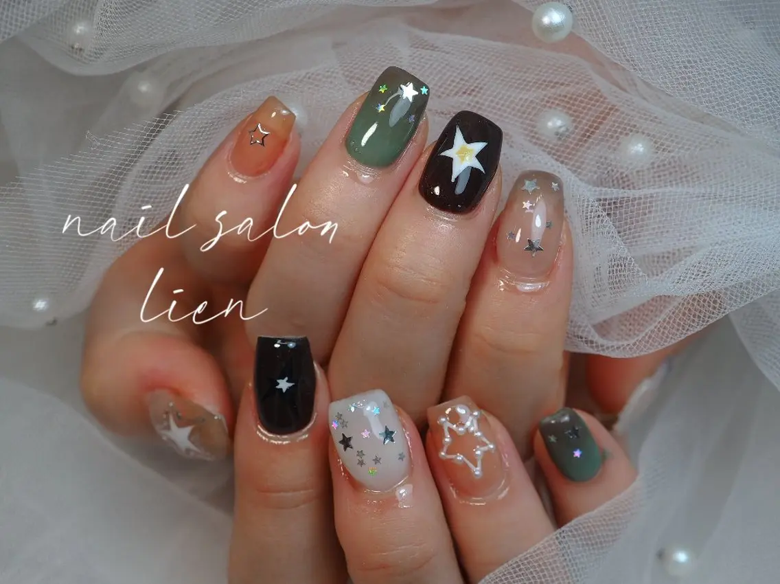 ネイル ハンドネイル プライベートサロン lienのネイルデザイン