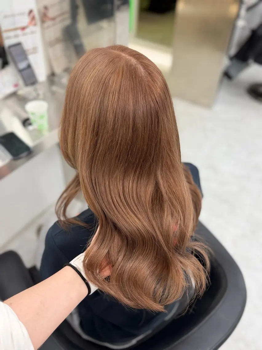 ロング カラー ヘアアレンジ ヘアカラー トリートメント 透明感カラー🎀艶髪 Anju/渋谷🎀のヘアスタイル