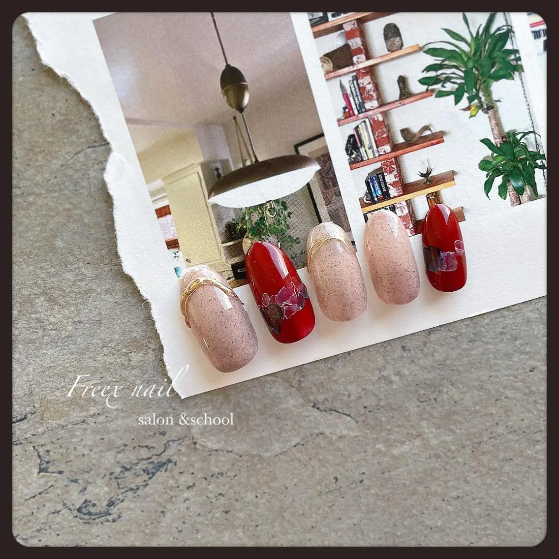 ネイル ハンドネイル ハンドケア freex nail /ニュアンス/個性派のネイルデザイン