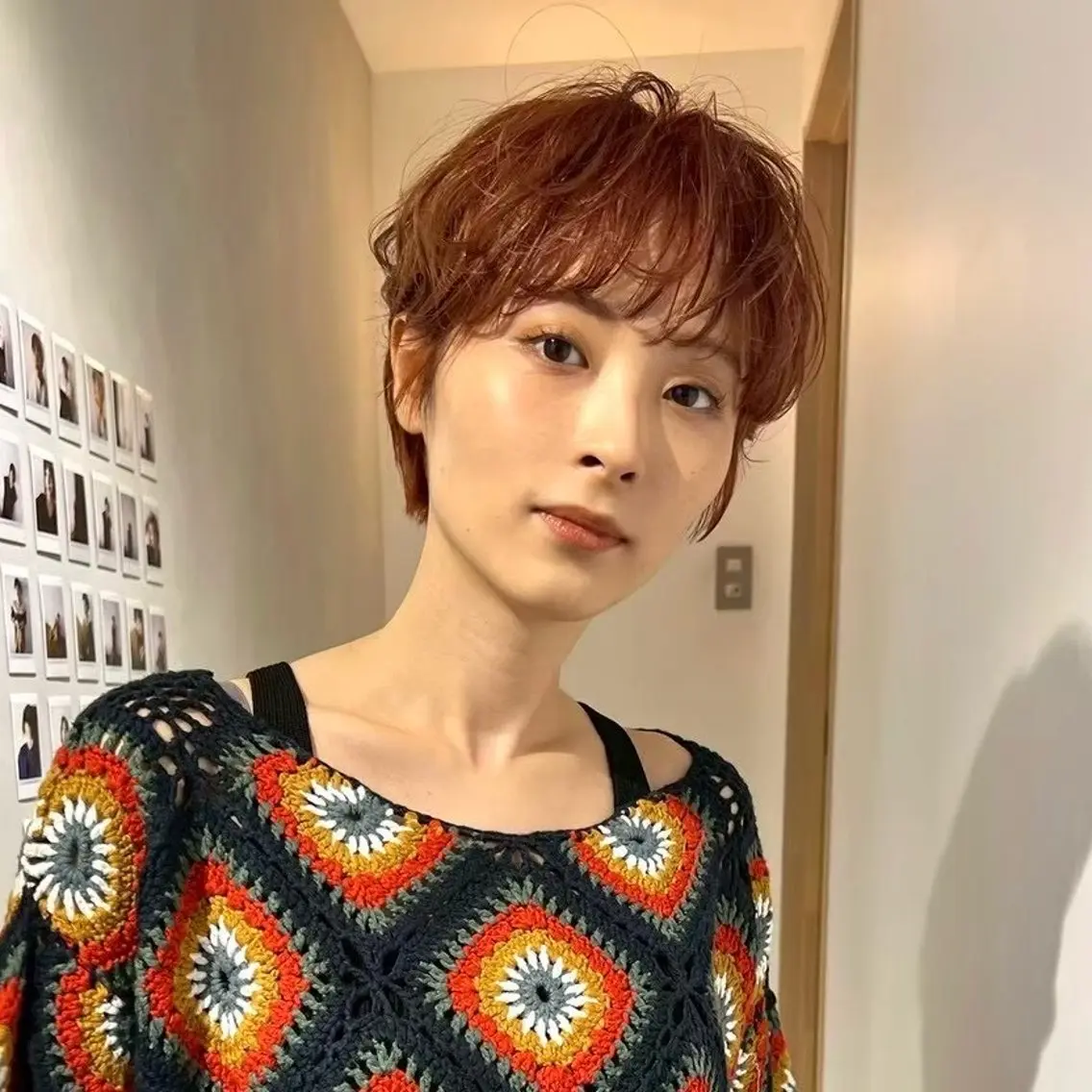パーマ morita yunaのヘアスタイル