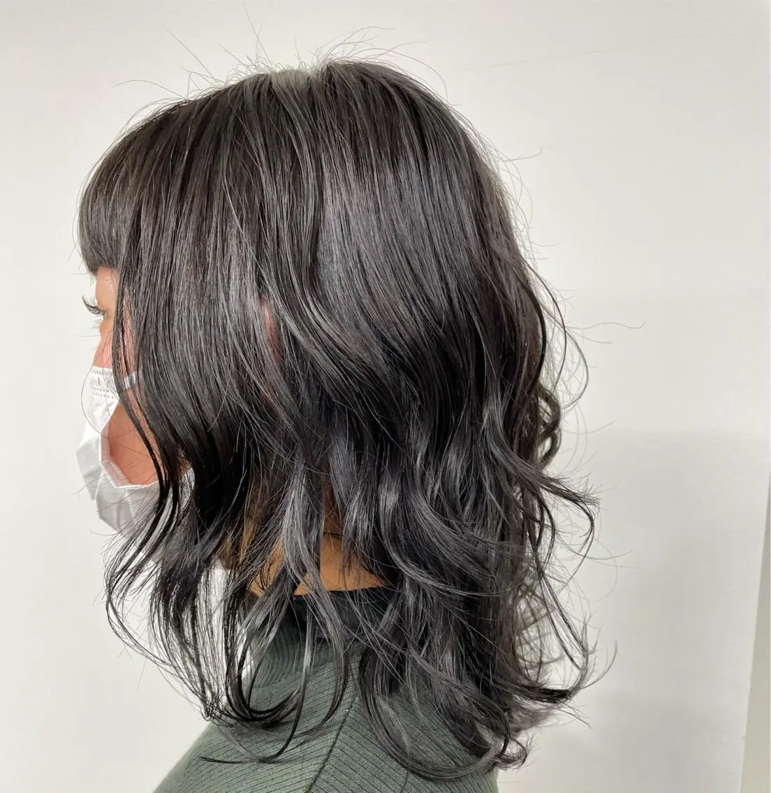 ミディアム カラー 櫛引 健太のヘアスタイル
