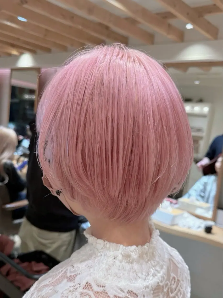 ショート ヘアカラー トリートメント 新宿 木下拓哉のヘアスタイル