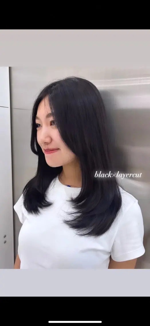 ロング カラー リコ🪐 ショートモデル募集のヘアスタイル