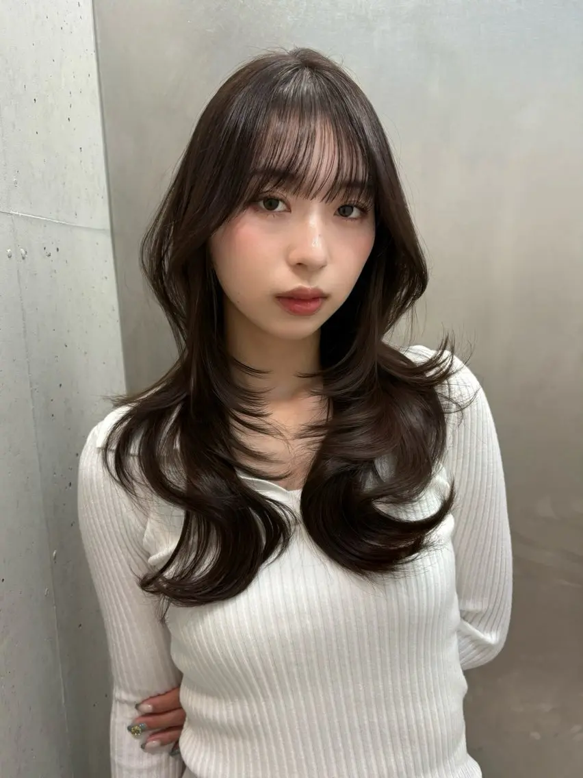 【ワンカラー➕トリートメント】ダブルカラー/インナーカラー/ブリーチ/ハイライト/ボブ/リタッチの写真