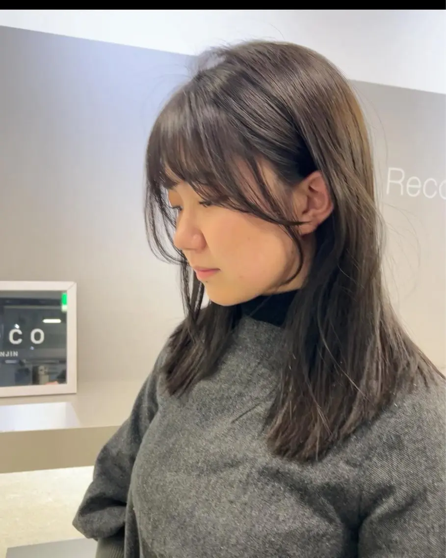 【クーポン】前髪+顔まわりカットの写真