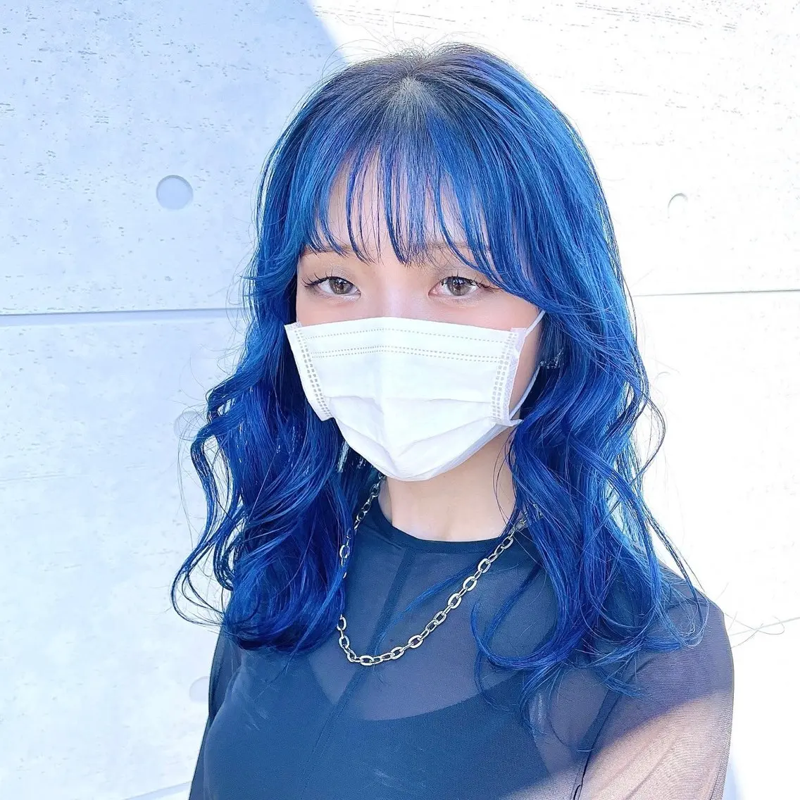 セミロング 番口 真七斗のヘアスタイル