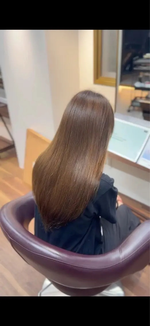 ロング カラー ブラウンカラー ヘアカラー トリートメント みさき ♡のヘアスタイル