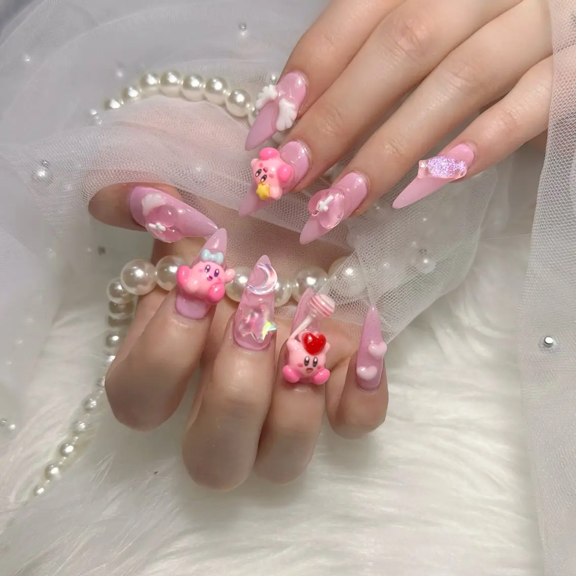 ネイル ハンドネイル KIHO 【週一深夜ネイル】のネイルデザイン