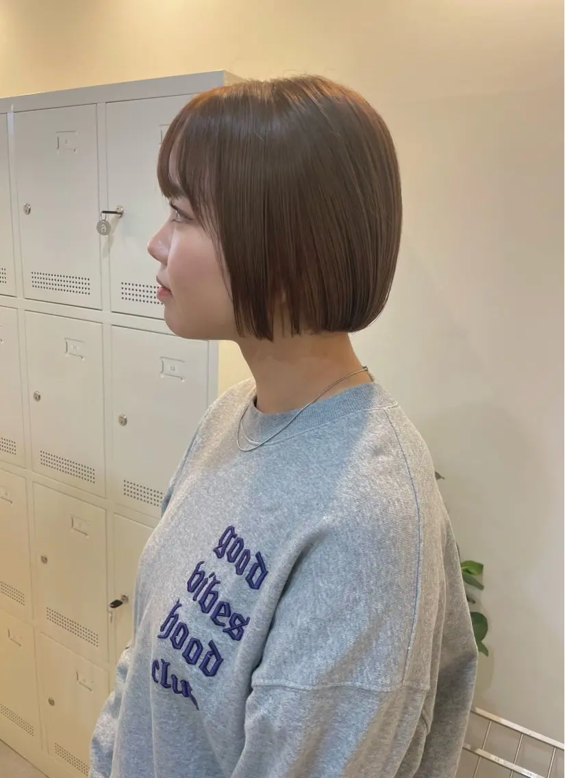 ショート minatsu 東京の技術を京都でのヘアスタイル
