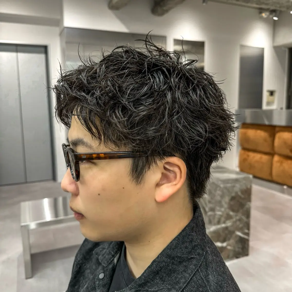 パーマ メンズ メンズパーマ メンズ特化ニュアンス パーマ　RYOのヘアスタイル