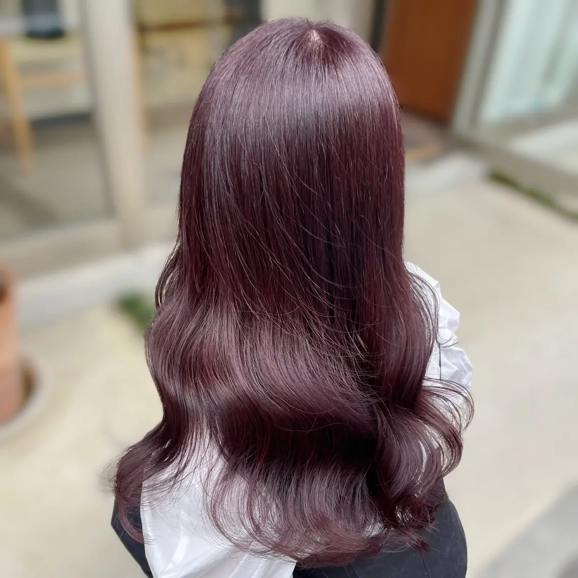 ロング カラー カット ヘアカラー トリートメント ブリーチなしカラー kana🐱のヘアスタイル