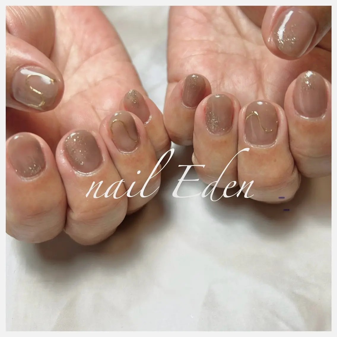 ネイル 持ち込み Eden ♾️のネイルデザイン
