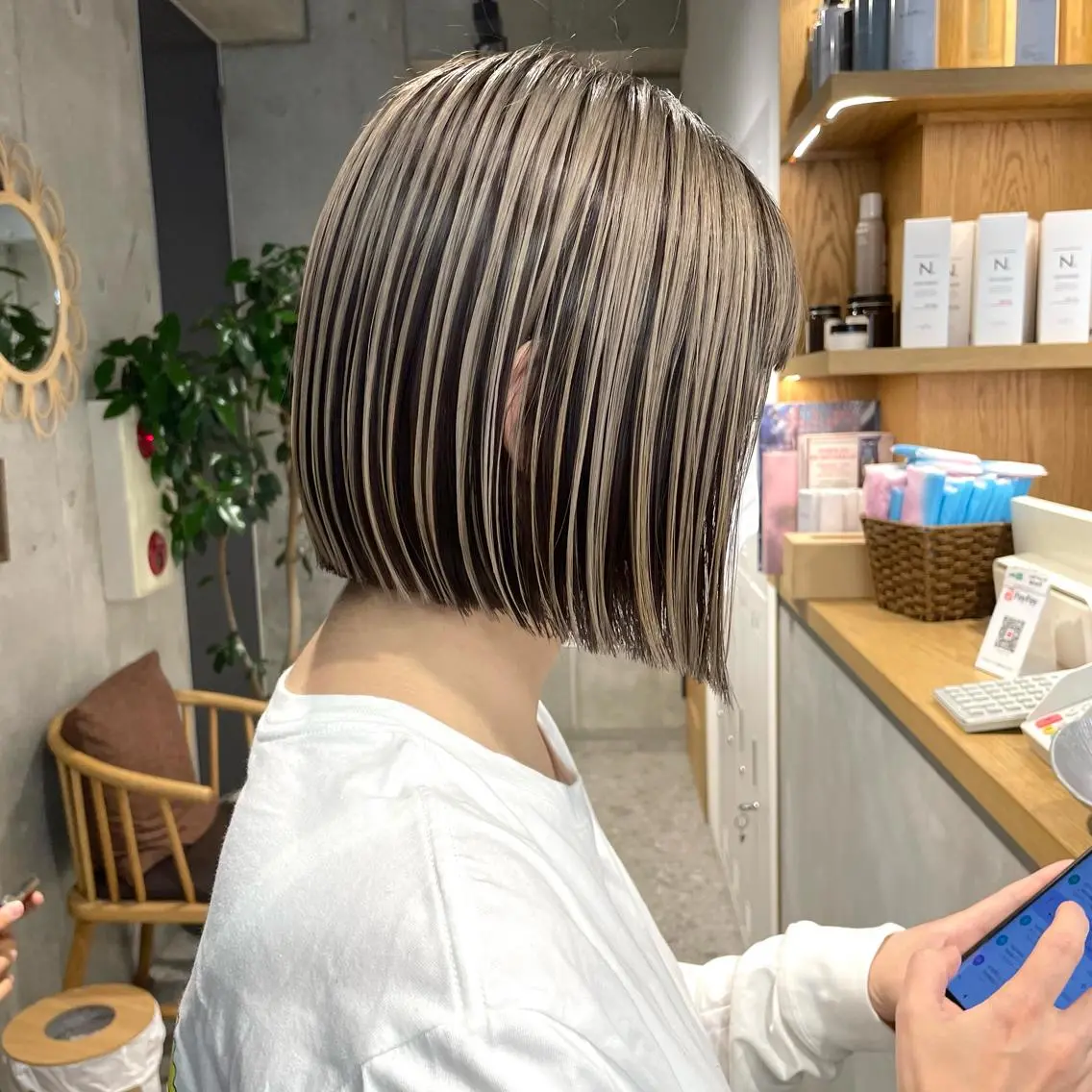 ショート カラー ヘアカラー ❤️ダブルカラー 髪質改善❤️SAYAのヘアスタイル