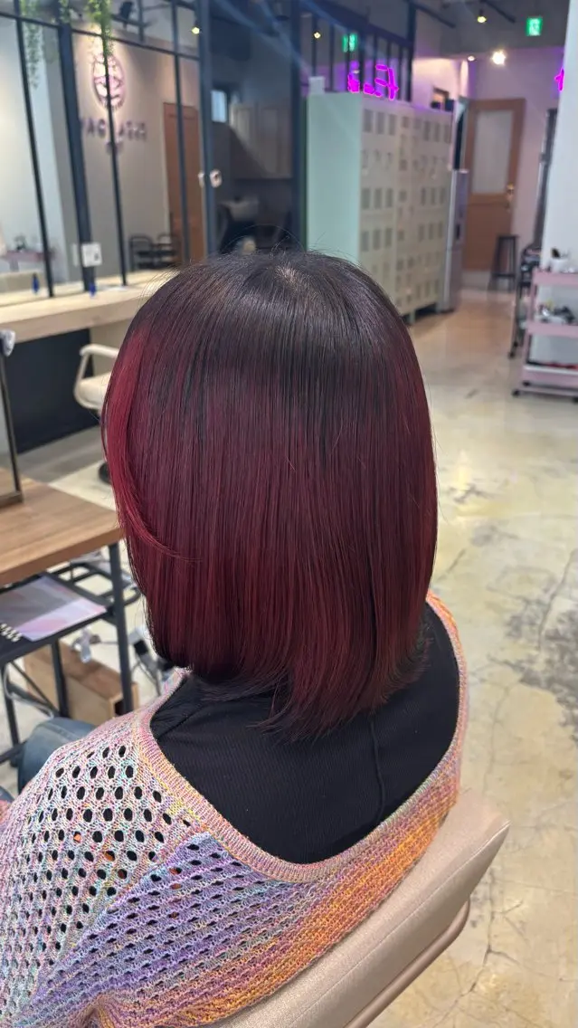 トリートメント 池田 奈央のヘアスタイル