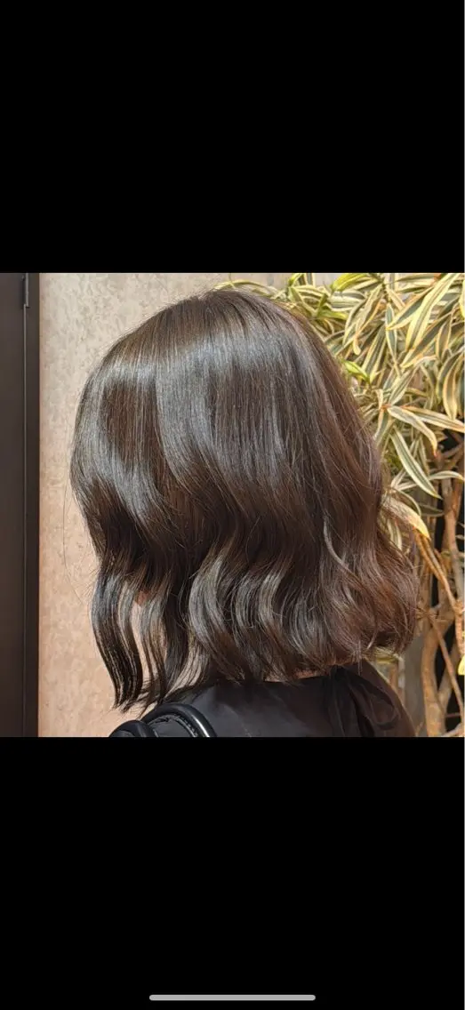 ミディアム ヘアカラー ️🫧透明感🫧🎀 カラー/HINANOのヘアスタイル