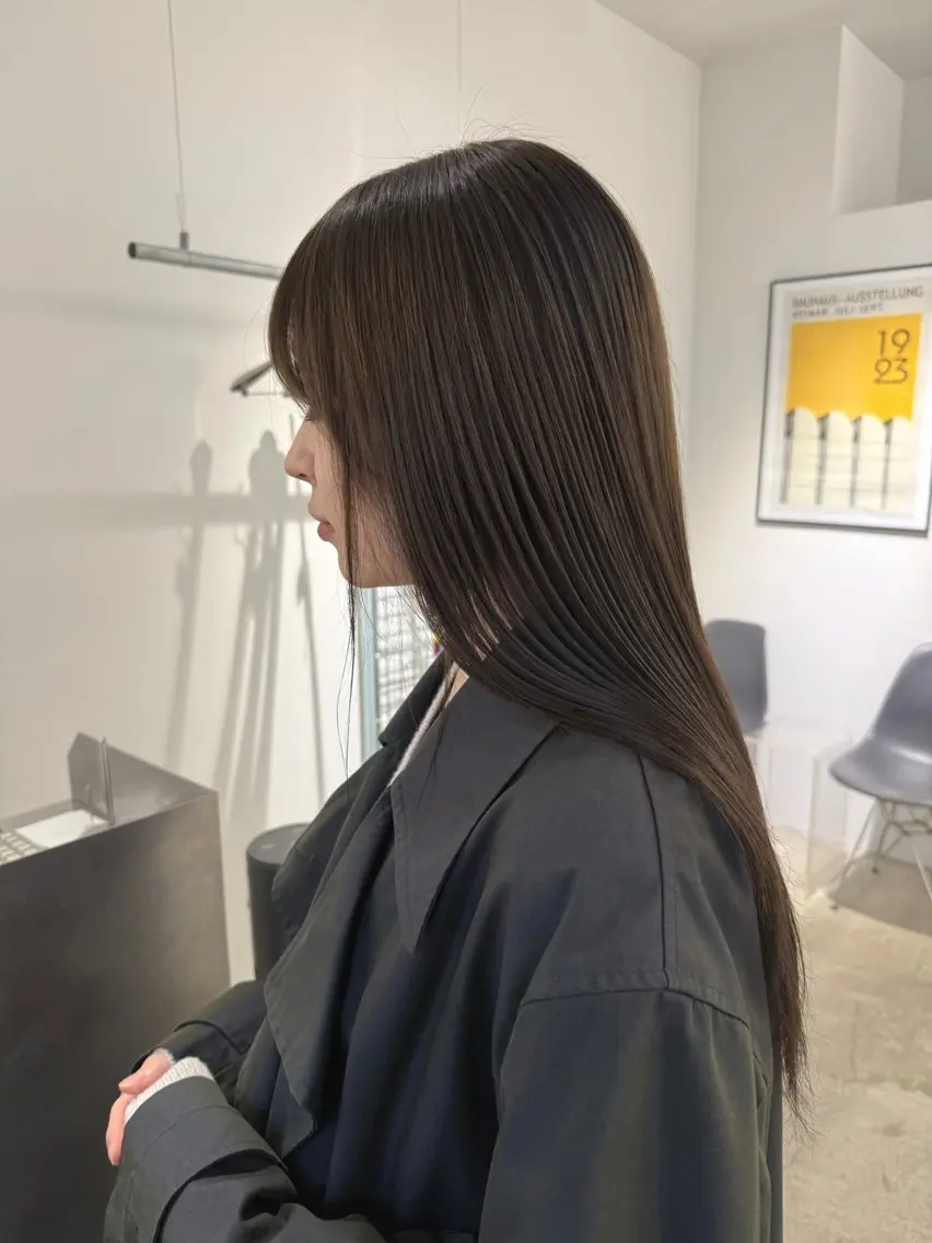 縮毛矯正+3step treatmentの写真