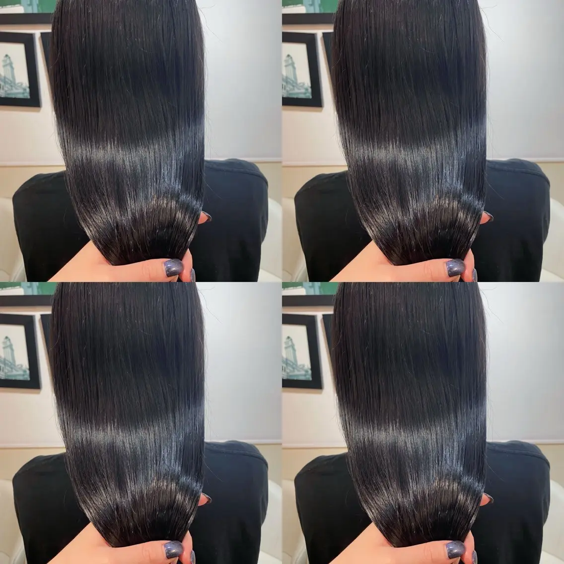ロング カラー ダークグレー 髪質改善 韓国風ヘア カット ヘアカラー トリートメント 店長✨髪質改善✖️ 透明感カラー／純大のヘアスタイル
