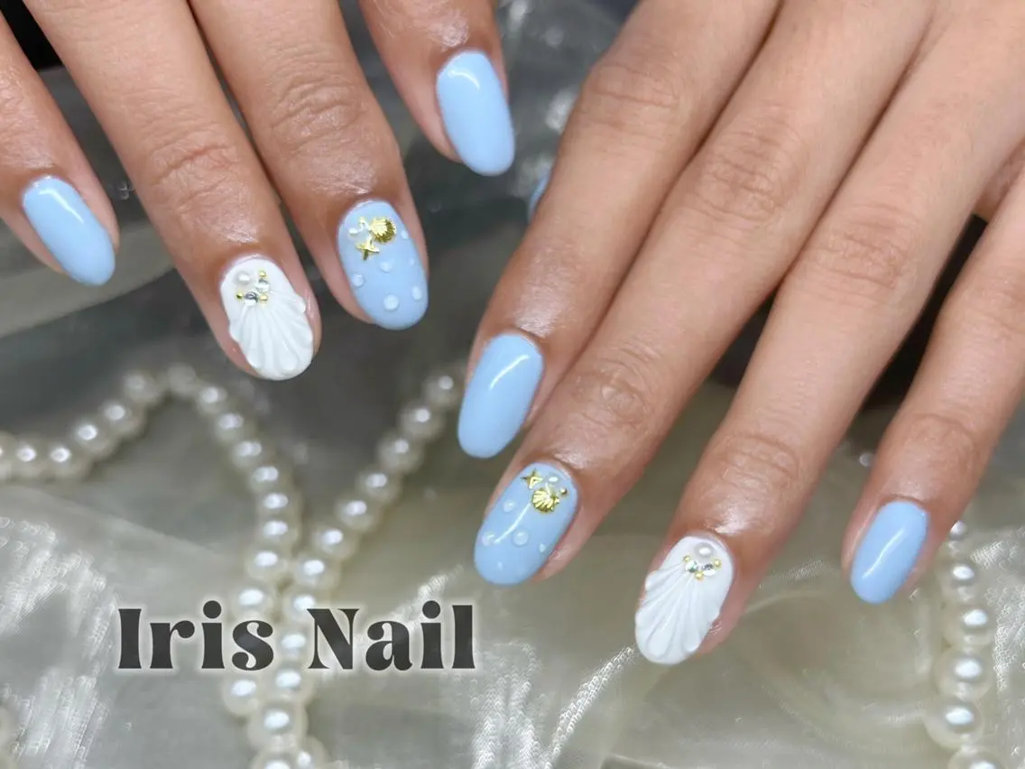 ネイル ハンドネイル ハンドケア 🍒IRIS Nail🌸のネイルデザイン