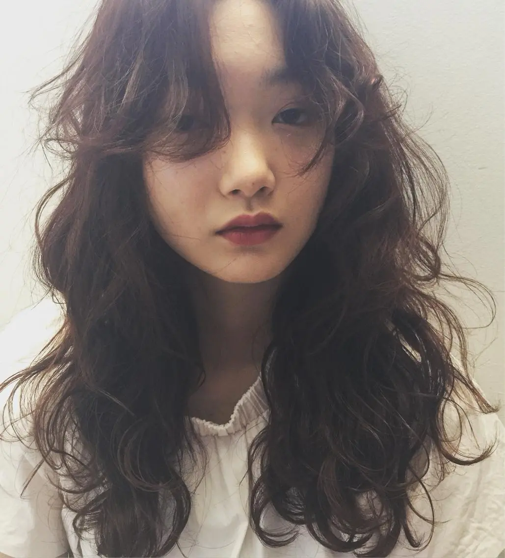 ロング パーマ フレンチボブパーマ Yuukiのヘアスタイル