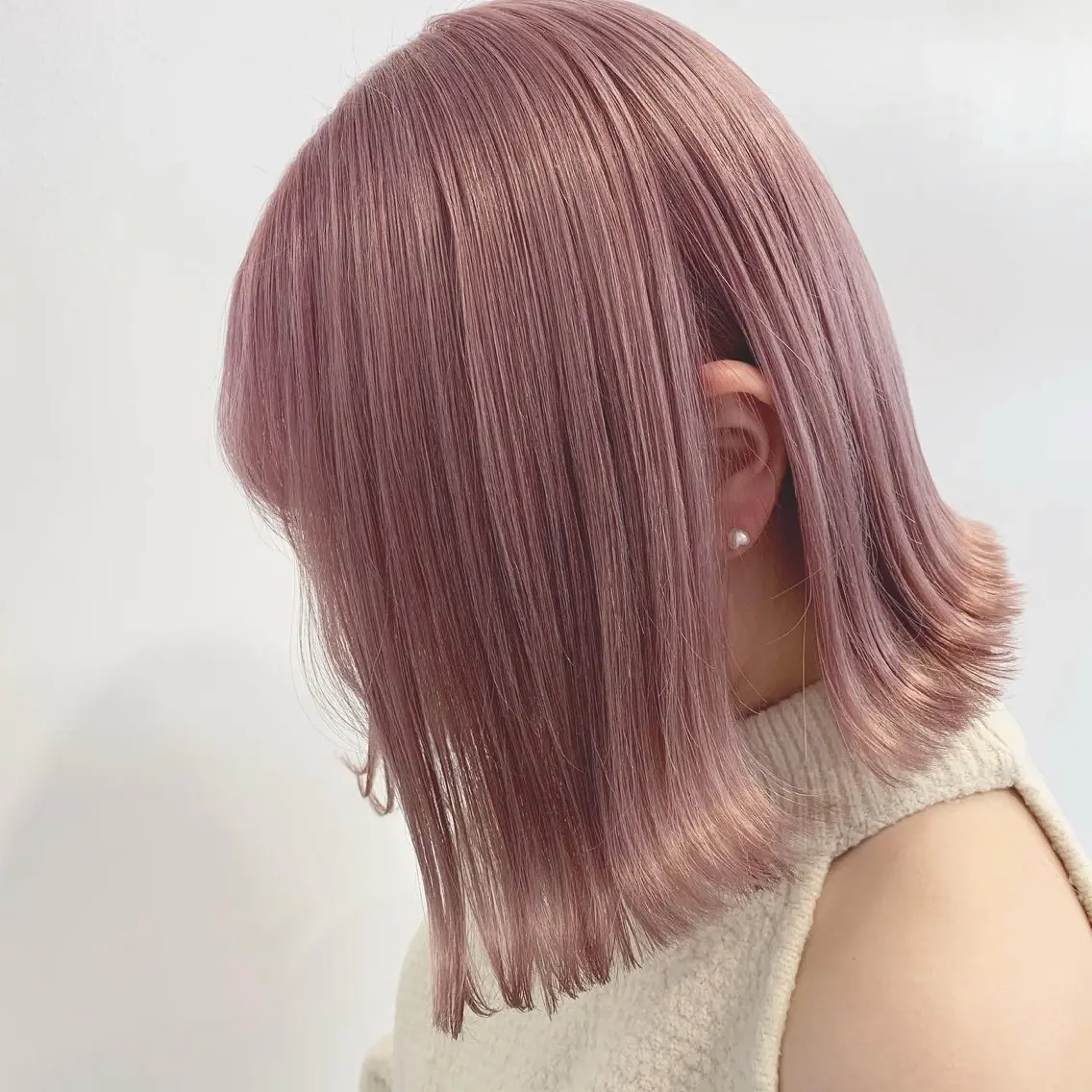ショート カラー ヘアアレンジ ブリーチ 髪質改善 🍯傷ませないカラー 髪質改善🍯彪雅のヘアスタイル