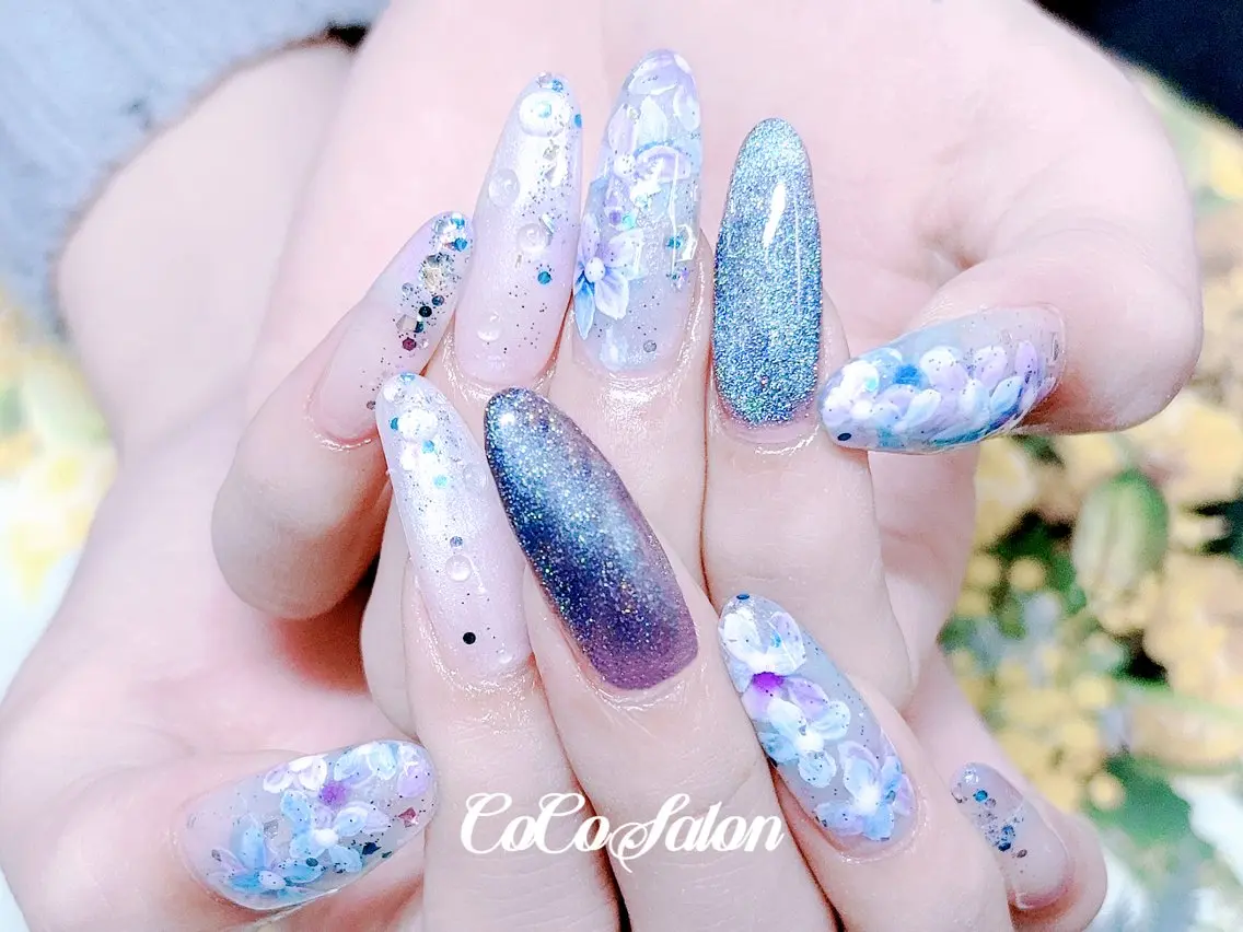 ネイル アートネイル マグネットネイル ハンドネイル CoCoSalon ネイル/まつ毛予約のネイルデザイン