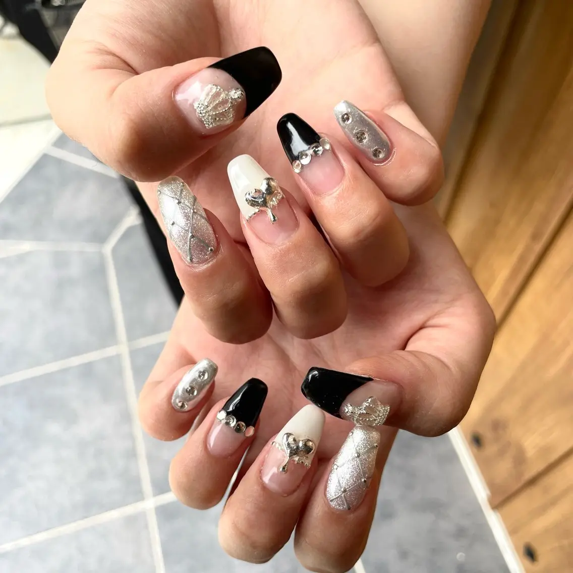 ネイル ハンドネイル Sea  nail by emaのネイルデザイン
