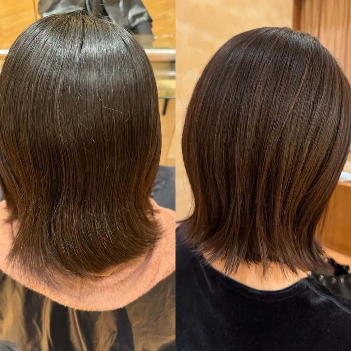 カラー 北島 菜々美のヘアスタイル
