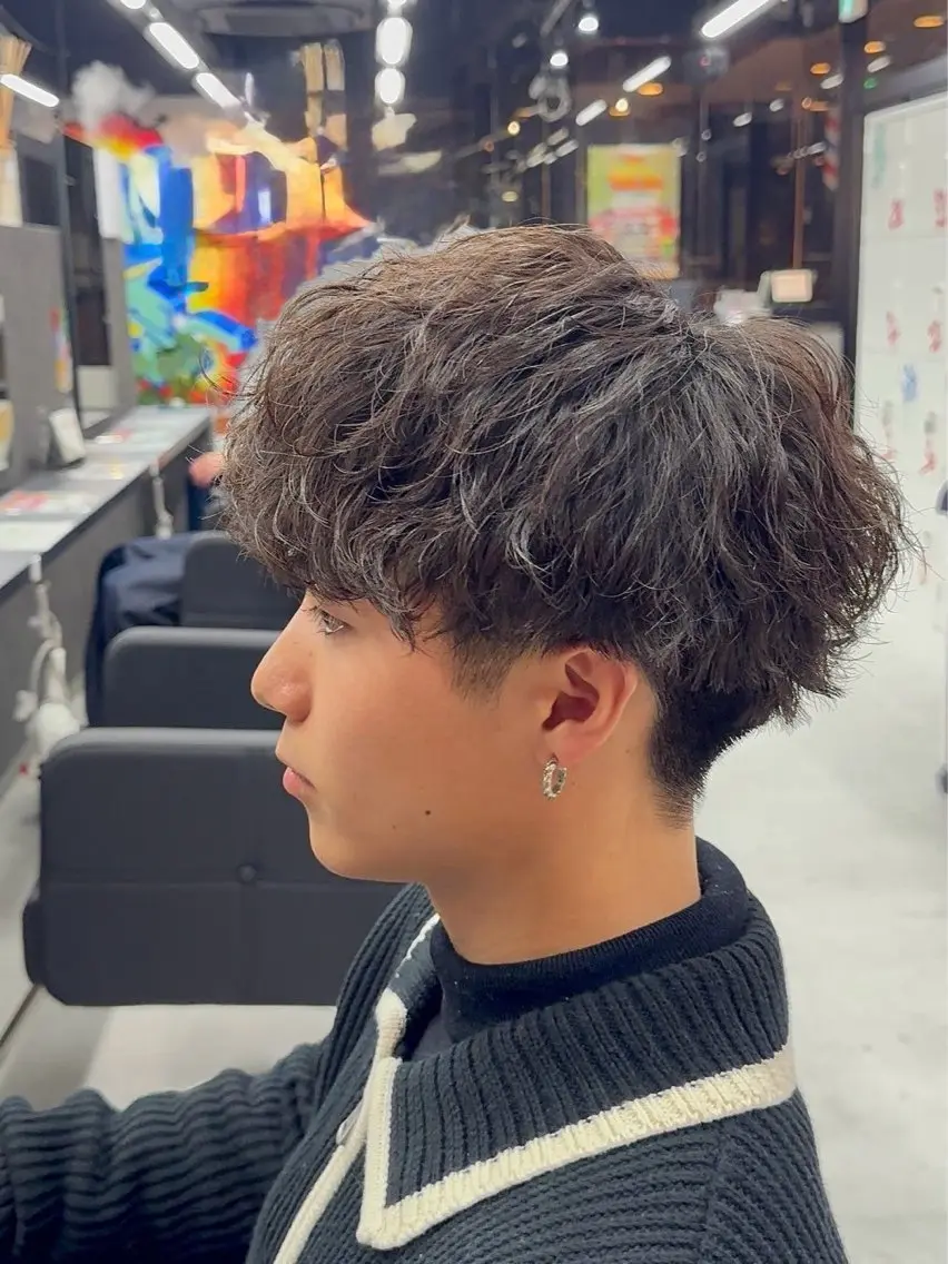 パーマ メンズ 🔥メンズ特化🔥 パーマ🔥カメイのヘアスタイル