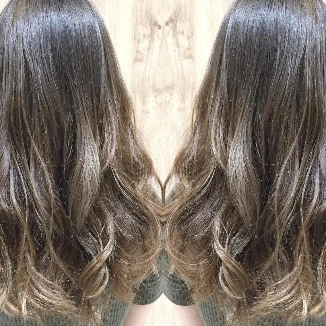 カラー グラデーションカラー 中林 由佳のヘアスタイル