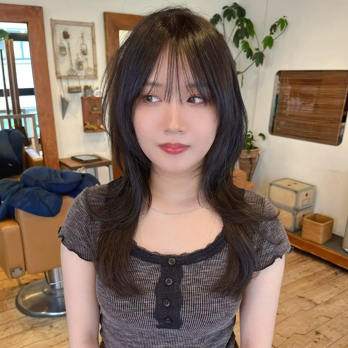ロング ハッシュカット レイヤー/ショート 遠藤光輝のヘアスタイル