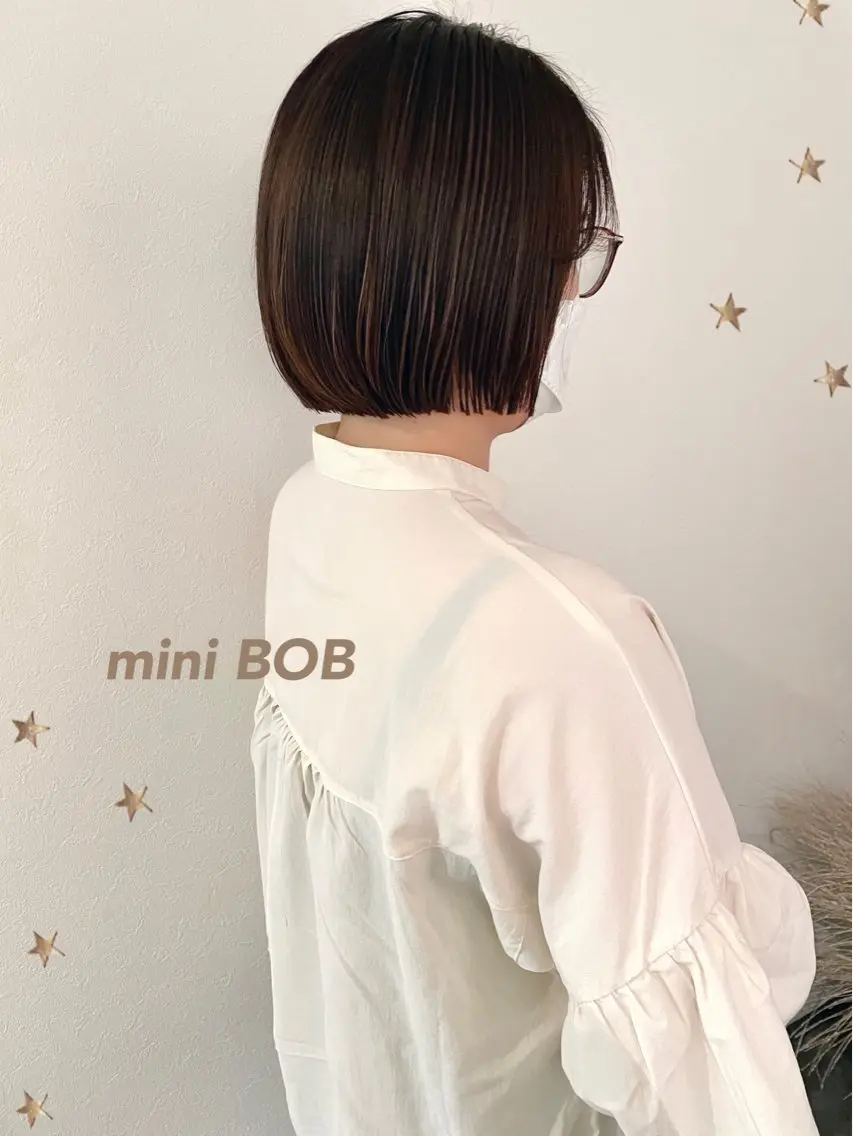 ショート カラー カット ヘアカラー 市川 千夏のヘアスタイル