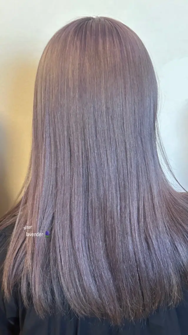 ロング カラー 冬桜🌸perm/ bleach💛のヘアスタイル
