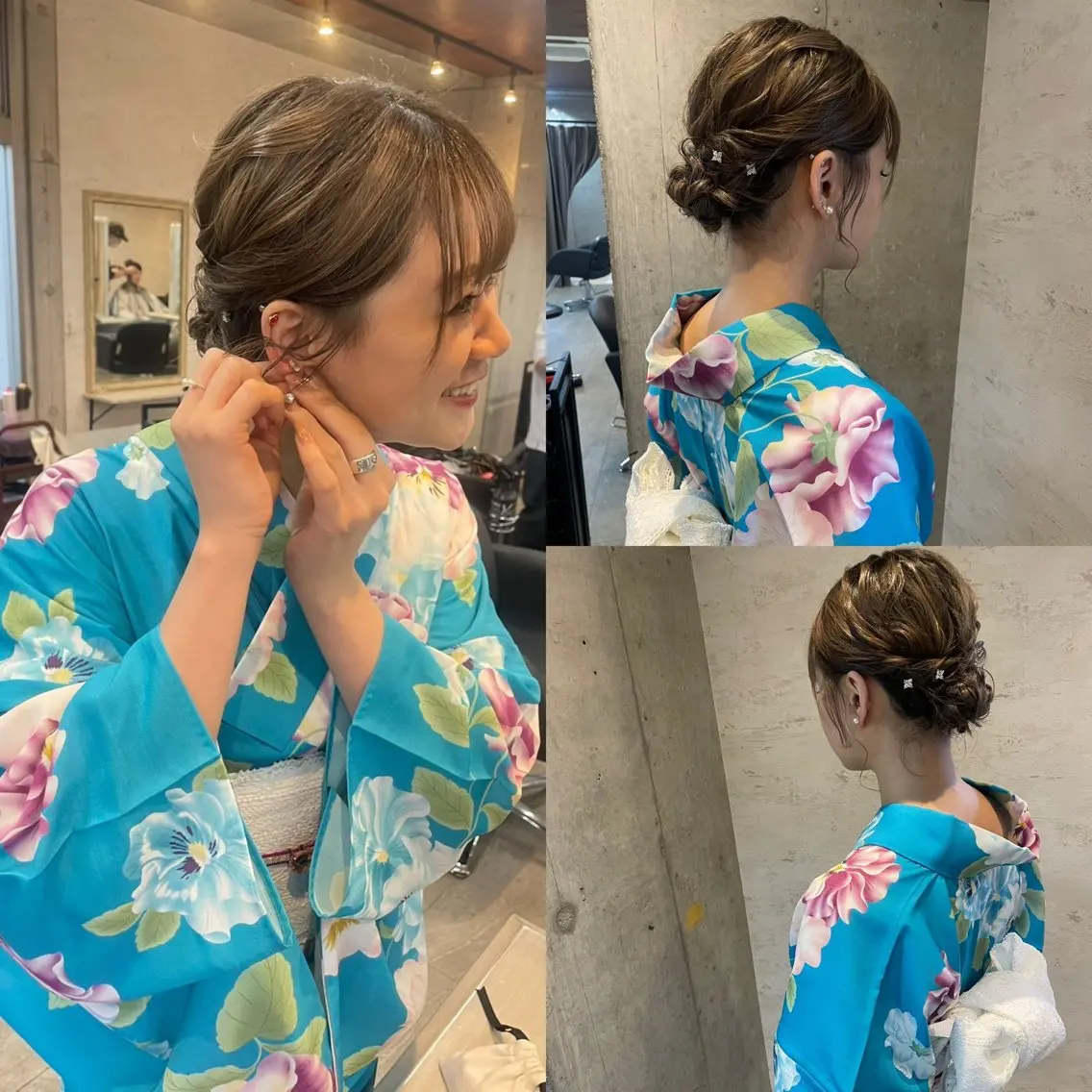 ヘアアレンジ 着付け 美髪× ヘアセット✨Araiのヘアスタイル