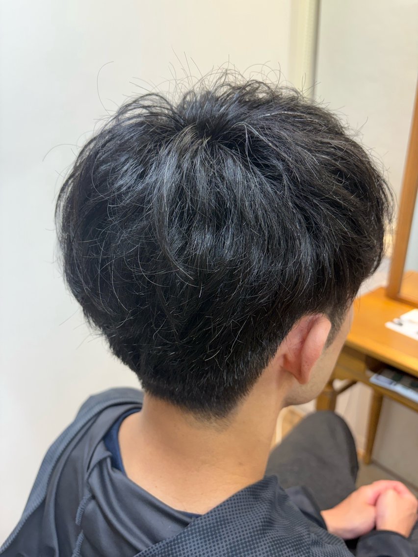 メンズ マッシュ 刈り上げ 麻生 湧雅のヘアスタイル