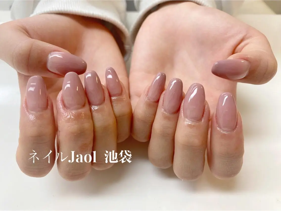 セミロング ネイルJaol 池袋のネイルデザイン