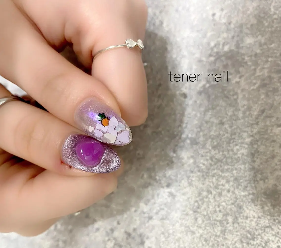 ネイル ハート テネルネイル tener nailのネイルデザイン