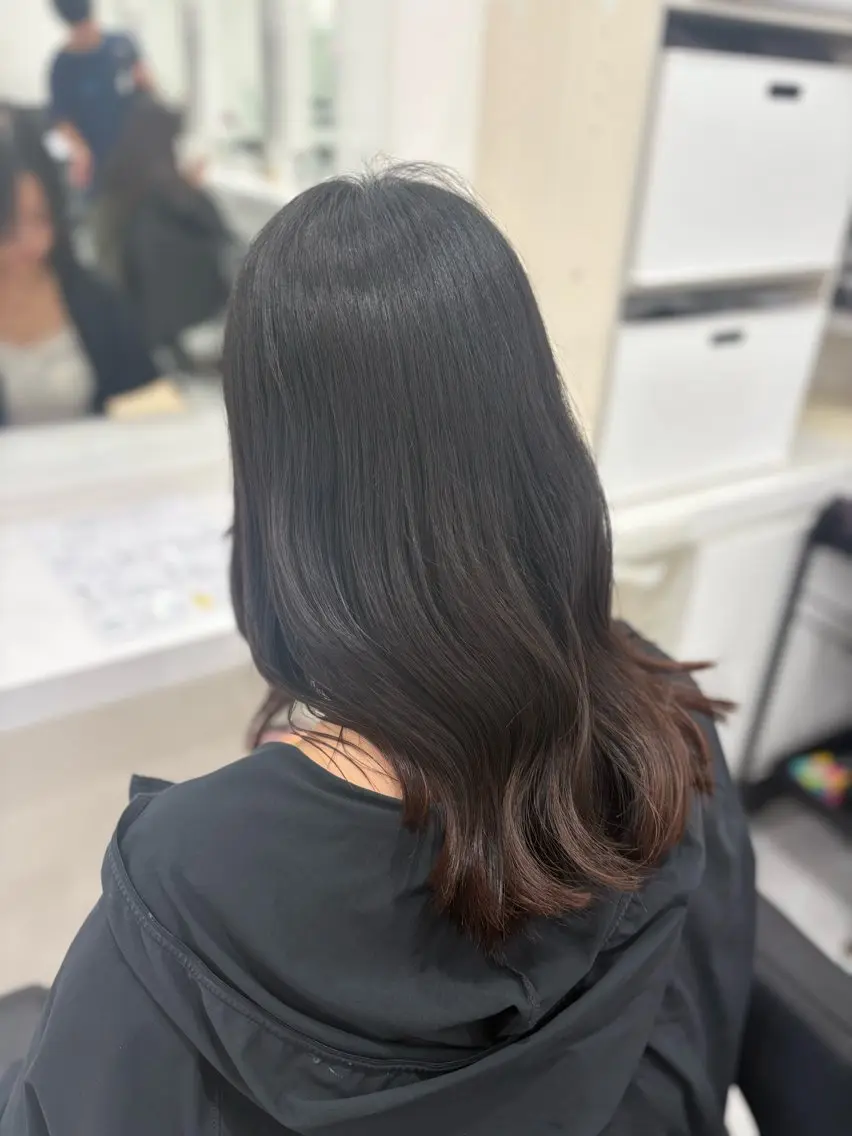 ミディアム ヘアアレンジ 韓国メンズヘア 🪽maika🪽のヘアスタイル