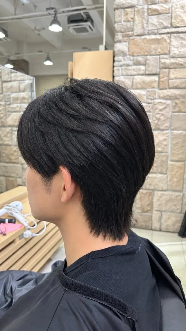 【🇰🇷すっきり韓国風ヘアに✨】カット+ダウンパーマ 💇🏻♂️✨の写真